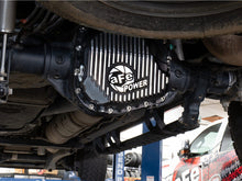 Load image into Gallery viewer, aFe POWER Pro Series Rear Diff Cover Black w/ Machined Fins Ford F-250/350 23-26 (Sterling 11.6)