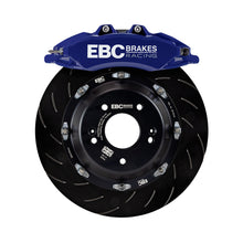 Load image into Gallery viewer, EBC Racing 20-23 Volkswagen Golf-R Blue Apollo-6 Calipers 380mm Rotors Front Big Brake Kit