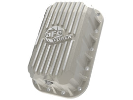 aFe POWER Street Series Engine Oil Pan Raw w/ Machined Fins Jeep Wrangler (JK) 12-18 V6-3.6L
