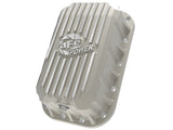 aFe POWER Street Series Engine Oil Pan Raw w/ Machined Fins Jeep Wrangler (JK) 12-18 V6-3.6L