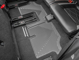 WeatherTech 18-26 Volkswagen Atlas-Bench 2nd Row-3rd Row Rear All-Weather Floor Mats - Grey