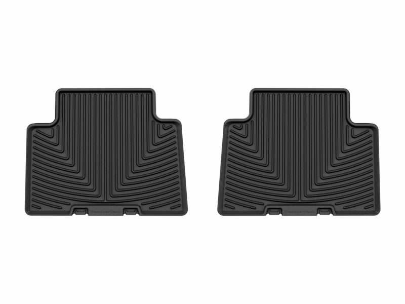 WeatherTech 23-26 Chevrolet Colorado 2nd Row Rear All-Weather Floor Mats - Black