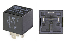 Load image into Gallery viewer, Hella Mini Change-Over Relay 12V 30A-40A 5-Pin Connector (QTY. 1)