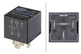 Hella Mini Change-Over Relay 12V 30A-40A 5-Pin Connector (QTY. 1)
