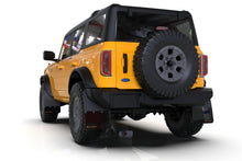 Load image into Gallery viewer, Rally Armor 21-25 Ford Bronco (Plstc Bmpr + RR - NO Rptr/Sprt) Blk Mud Flap w/Cy Orange Logo