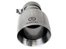 Load image into Gallery viewer, aFe Takeda Universal Exhaust Tip 3 IN Inlet x 5 IN Outlet x 9 IN L- Polished