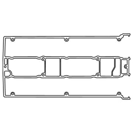 Cometic Ford EAO Cosworth YB .060in AFM Valve Cover Gasket - Late Engines