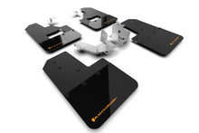 Load image into Gallery viewer, Rally Armor 21-25 Ford Bronco (Plstc Bmpr + RB - NO Rptr/Sprt) Blk Mud Flap w/Cy Orange Logo