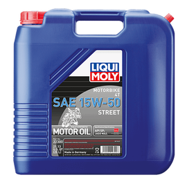 LIQUI MOLY 20L Motorbike 4T SAE 15W-50 Street