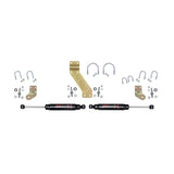 Skyjacker 66-77 Ford Bronco 4WD Black MAX Dual Stabilizer Kit w/ Black Cylinders