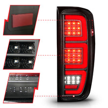 Load image into Gallery viewer, Anzo 19-23 GMC Sierra 1500/2500HD/3500HD Black Replacement Full LED Bar Tail Light