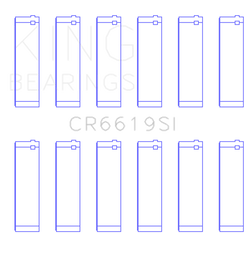 King Engine Bearings Ford V6 (Size +0.25mm) Connecting Rod Bearing Set