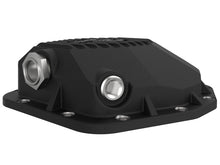 Load image into Gallery viewer, aFe 20-23 Jeep Gladiator JT (Dana M220) Pro Series Rear Differential Cover Black w/ Machined Fins