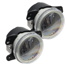 Load image into Gallery viewer, Oracle Lighting 07-09 Jeep Wrangler JK Pre-Assembled LED Halo Fog Lights -Blue