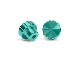WeatherTech Colored Billet Knobs-Turquoise