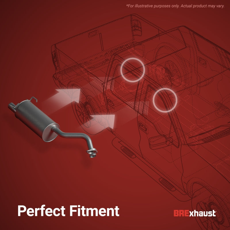 BRExhaust 94-01 Acura Integra 1.8L Muffler Kit