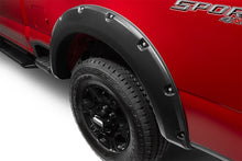 Load image into Gallery viewer, Bushwacker 23-24 Ford F-250/350 SuperDuty Pocket Style Flares 2pc Rear - Black