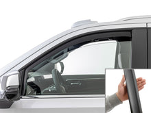 Load image into Gallery viewer, WeatherTech 21-26 Cadillac Escalade Front Front Side Window Deflectors - Matte Blk