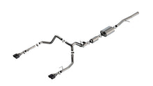 Load image into Gallery viewer, Borla 2024 Chevy Silverado 1500 6.2L V8 S-Type Catback Exhaust w/ Simulator - CF Black Anodized