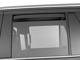WeatherTech 21-26 Cadillac Escalade Rear Rear Side Window Deflectors-Dark Tint