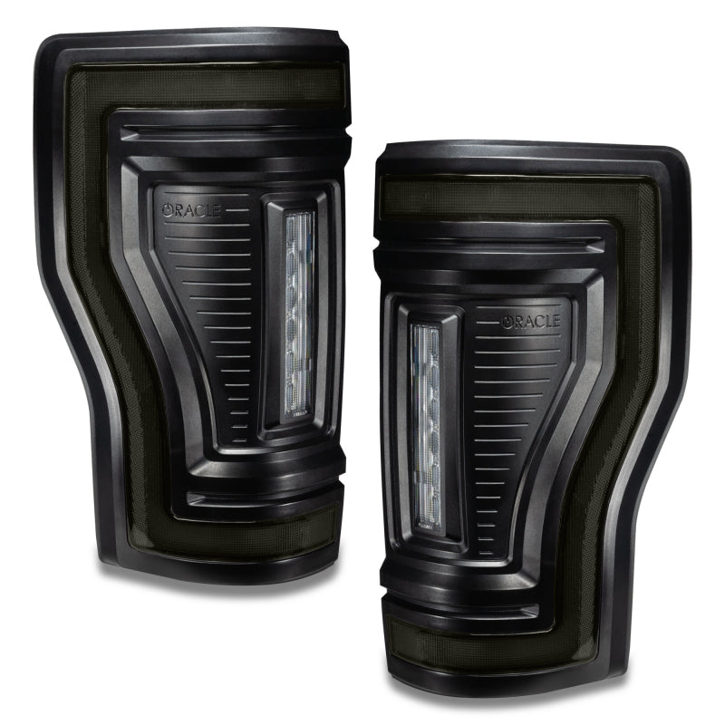 Oracle Lighting 17-22 Ford F-250/350 (Black Series) Flush Mount LED Tail Lights
