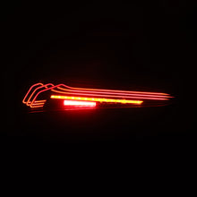 Load image into Gallery viewer, AlphaRex 20-24 Toyota Supra LUXX-Series Laser Style LED Tail Lights Black-Red