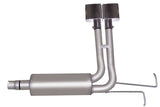 Gibson 94-96 Dodge Ram 1500 Base 3.9L 2.5in Cat-Back Super Truck Exhaust - Aluminized