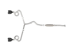 Load image into Gallery viewer, aFe Subaru WRX/STi 15-21 H4-2.0/2.5L Takeda 3in to 2-1/2in Stainless Cat-Back Exhaust Crbn Fiber Tip