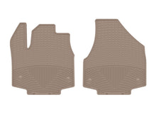 Load image into Gallery viewer, WeatherTech 17-27 Chrysler Pacifica Front All-Weather Floor Mats 1st Row - Tan