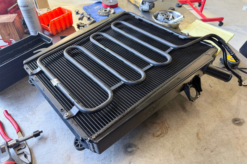 CSF 09-15 Ferrari 458 High Performance All Aluminum Radiator - Right