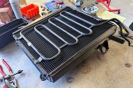 CSF 09-15 Ferrari 458 High Performance All Aluminum Radiator - Right
