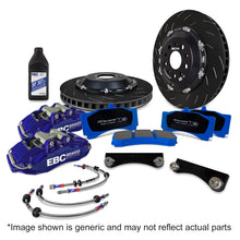 Load image into Gallery viewer, EBC Racing 2025+ Mini Cooper S/S JCW 2.0T Blue Apollo-6 Calipers 355mm Rotors Front Big Brake Kit