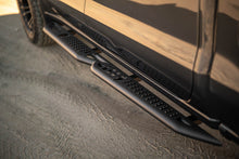 Load image into Gallery viewer, DV8 Offroad 19-24 GMC Sierra 1500 Crew Cab OE Plus Side Steps - Black Steel
