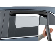 Load image into Gallery viewer, WeatherTech 18-24 Chevrolet Equinox Rear Rear Side Window Deflectors - Matte Blk