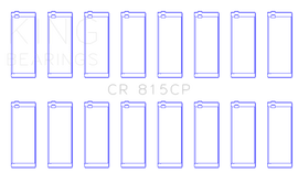 King Engine Bearings GM 287, 316, 347, 370,400, 421, 428, 455 Connecting Rod Bearing Set