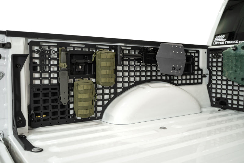 ADD 2021+ Ford F150 Raptor 66in Bed Cab Molle Panels - Passenger Side