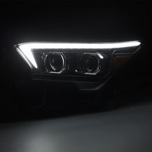 Load image into Gallery viewer, AlphaRex 23-24 Toyota Tacoma LUXX-Series LED Proj Headlights Blk w/Actv Light &amp; Seq. Sig + DRL