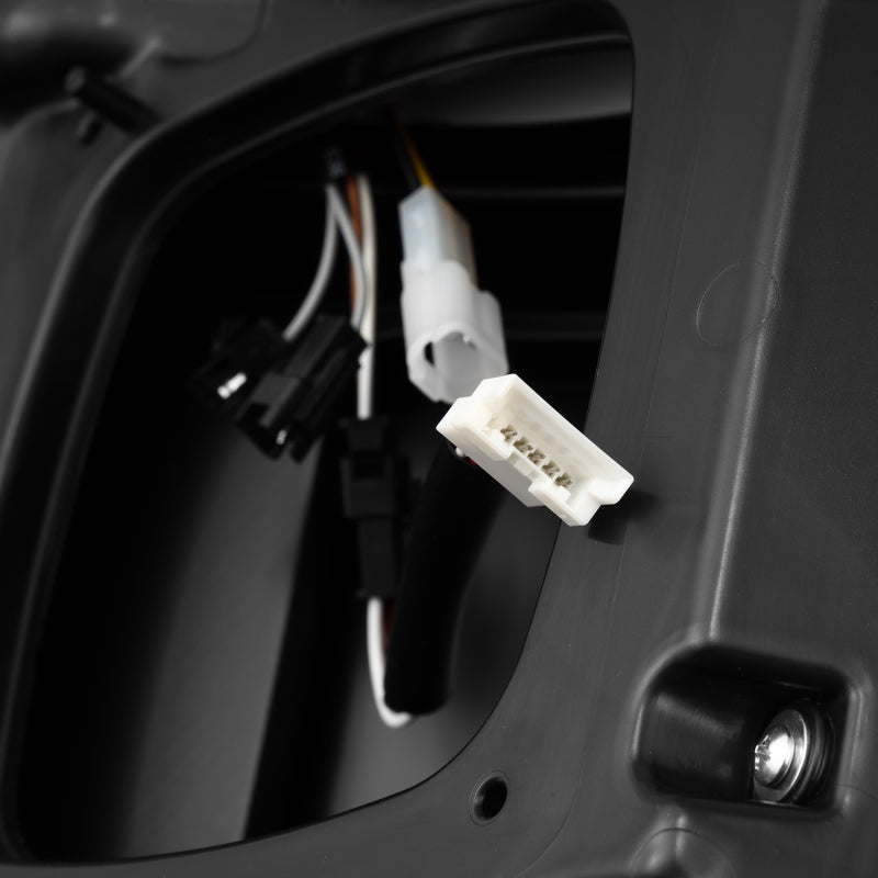 AlphaRex 21-23 Ford F-150 LUXX LED Taillights - Black w/ BLIS