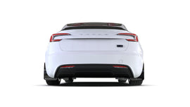 Rally Armor 24-26 Tesla Model 3 Highland Black UR Mud Flap Metallic Black Logo