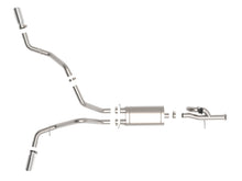 Load image into Gallery viewer, aFe Gemini XV Cat-Back Exhaust System GM Trucks 09-18 V6-4.3/V8-4.8/5.3L- Cut-Out Polished
