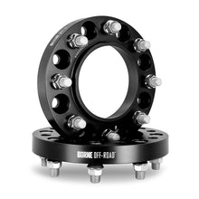 Load image into Gallery viewer, Mishimoto Borne Off-Road Wheel Spacers 8x180 124.1 32 M14 Black