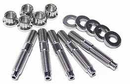 ARP M8 x 1.25 x 32mm Broached 4 Piece Stud Kit
