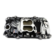 Load image into Gallery viewer, Edelbrock 65-90 BB Chevy Oval Port Heads Performer 2-O Manifold - Black Plasma