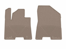 Load image into Gallery viewer, WeatherTech 19-21 Hyundai Tucson 1st Row Front All-Weather Floor Mats 2pc - Tan
