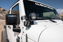 Load image into Gallery viewer, DV8 07-18 Jeep Wrangler JK Dual Pod Light Mounts