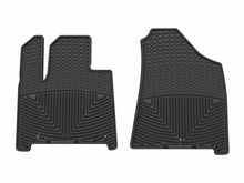 Load image into Gallery viewer, WeatherTech 24-26 Hyundai Santa Fe 1st Row Front All-Weather Floor Mats - Black