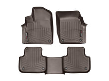 Load image into Gallery viewer, WeatherTech 2017+ Audi Q7 Front &amp; Rear FloorLiner - Cocoa