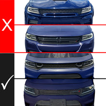 Load image into Gallery viewer, ANZO 15-23 Dodge Charger Black LED Grille w/ Initiation &amp; Running Light/DRL Bar