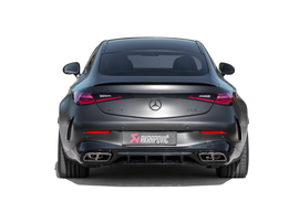 Akrapovic 24-26 Mercedes Benz CLE 53 4MATIC / Cabriolet  (C236 / A236) Titanium Slip On Exhaust