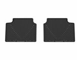 WeatherTech 20-26 Hyundai Sonata 2nd Row Rear All-Weather Floor Mats - Black